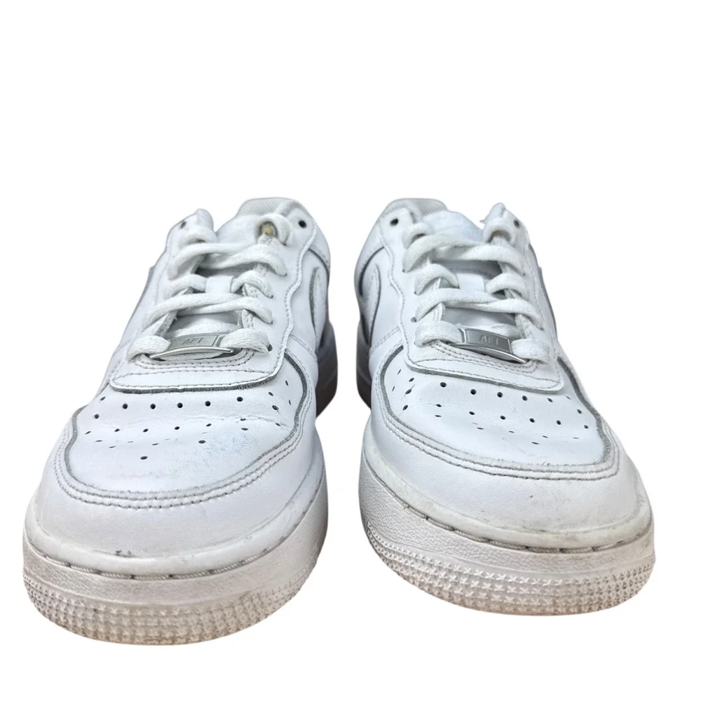 Nike Air Force 1 LE GS Triple White Shoes Low Casual Sneaker DH2920-111 Size 6Y